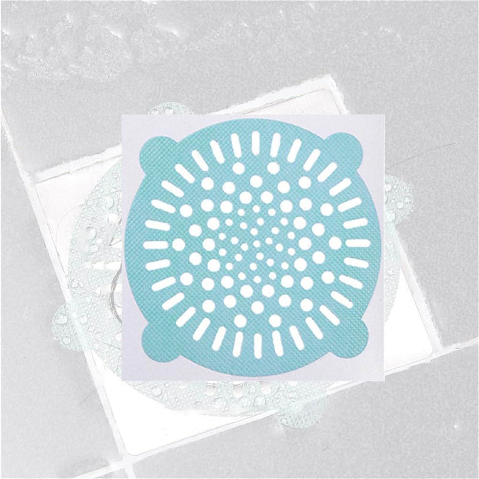 Deals of The Day Clearance Prime Sale Disposable Shower Drain Hair Catcher Mesh Stickers Shower Drain Cover Hair,Bathroom, Laundry, Bathtub, Kitchen, Sink, for Human Pet Hair(3PCS)