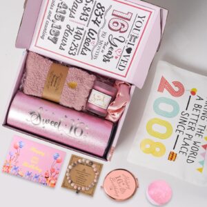 LUXULISH Sweet 16 Gifts for Girls, 16th Birthday Gifts for Girls, Unique 16th Sweet Sixteen Gifts for Daughter, Niece, Granddaughter, Sister, Friend, Birthday Gifts for 16 Year Old Girls