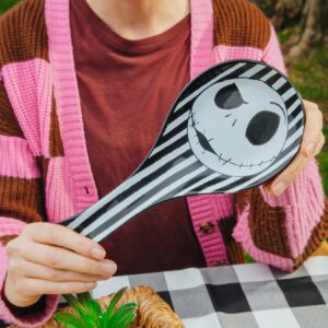 Disney The Nightmare Before Christmas Jack Skellington Ceramic Spoon Rest Holder | Kitchen Organizer For Utensils To Keep Countertop Clean