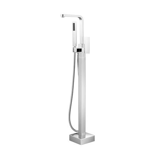 Freestanding Bathtub Faucet with Hand Shower