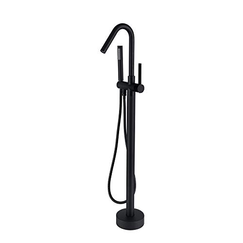 Freestanding Bathtub Faucet with Hand Shower