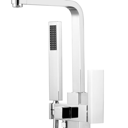 Freestanding Bathtub Faucet with Hand Shower