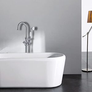 Freestanding Bathtub Faucet with Hand Shower