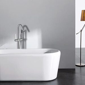 Freestanding Bathtub Faucet with Hand Shower