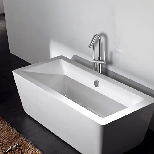 Freestanding Bathtub Faucet with Hand Shower