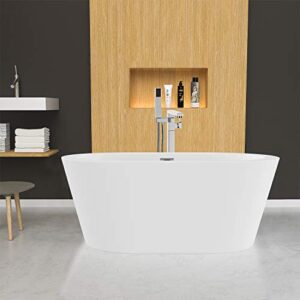 Freestanding Bathtub Faucet with Hand Shower