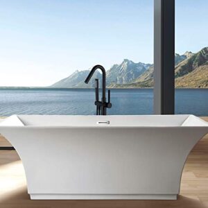 Freestanding Bathtub Faucet with Hand Shower