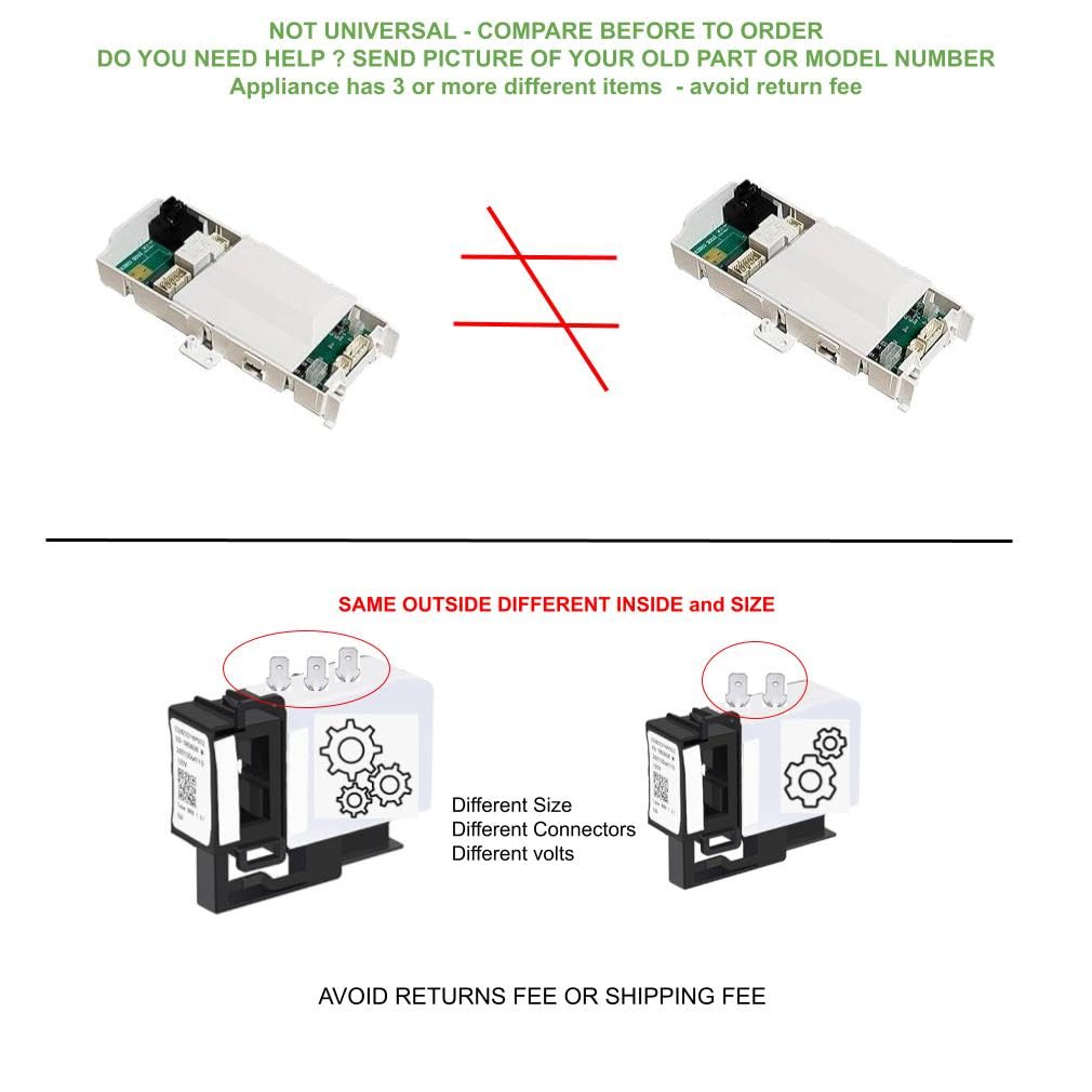 GSPUSA AP7208402 CKD208402X compatible with GE Dishwasher Main Control Board fits old # AP7208402