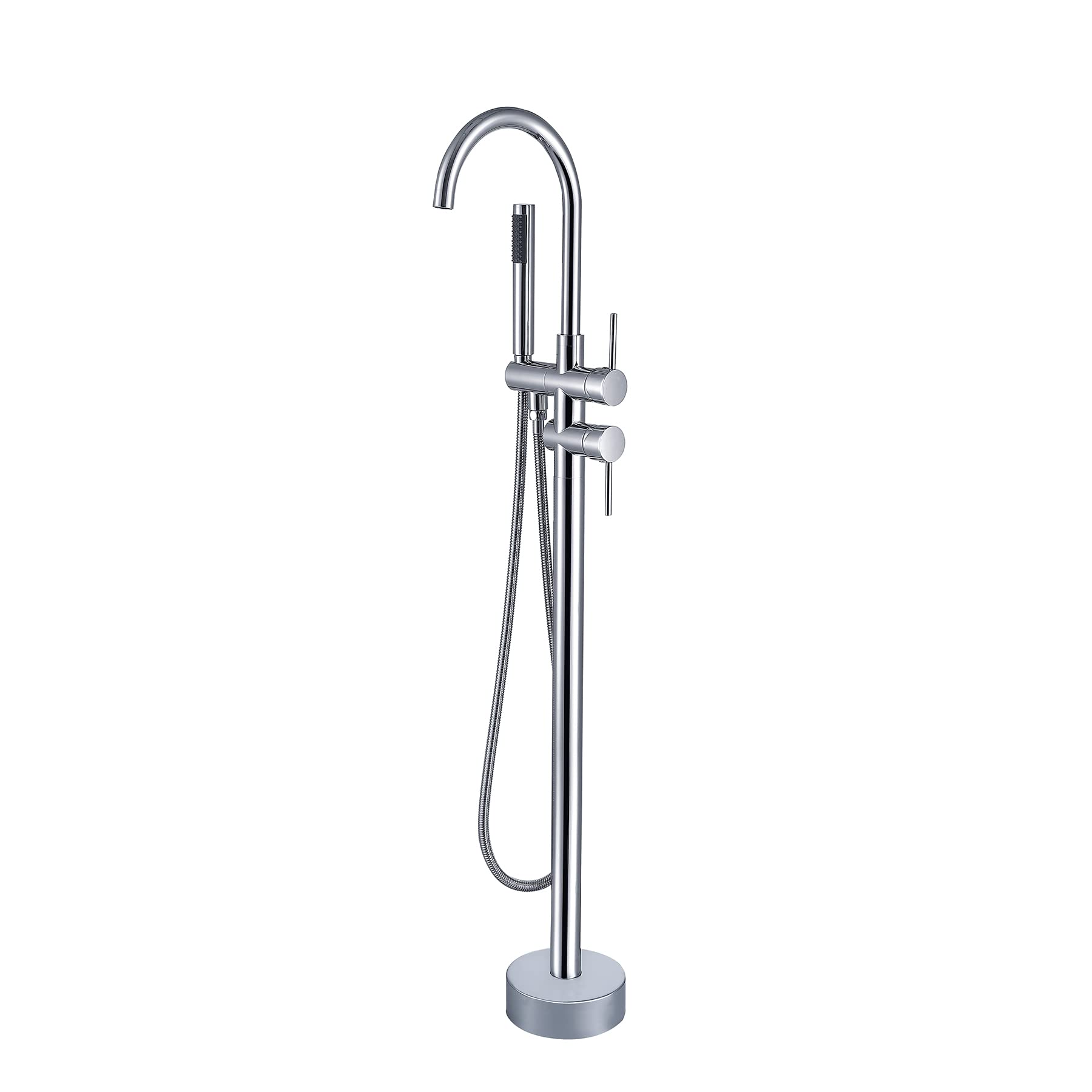 Freestanding Bathtub Faucet with Hand Shower