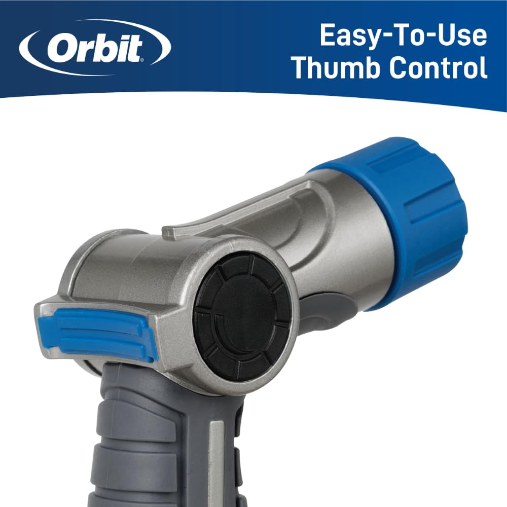 Orbit Heavy Duty Metal Thumb Control Nozzle