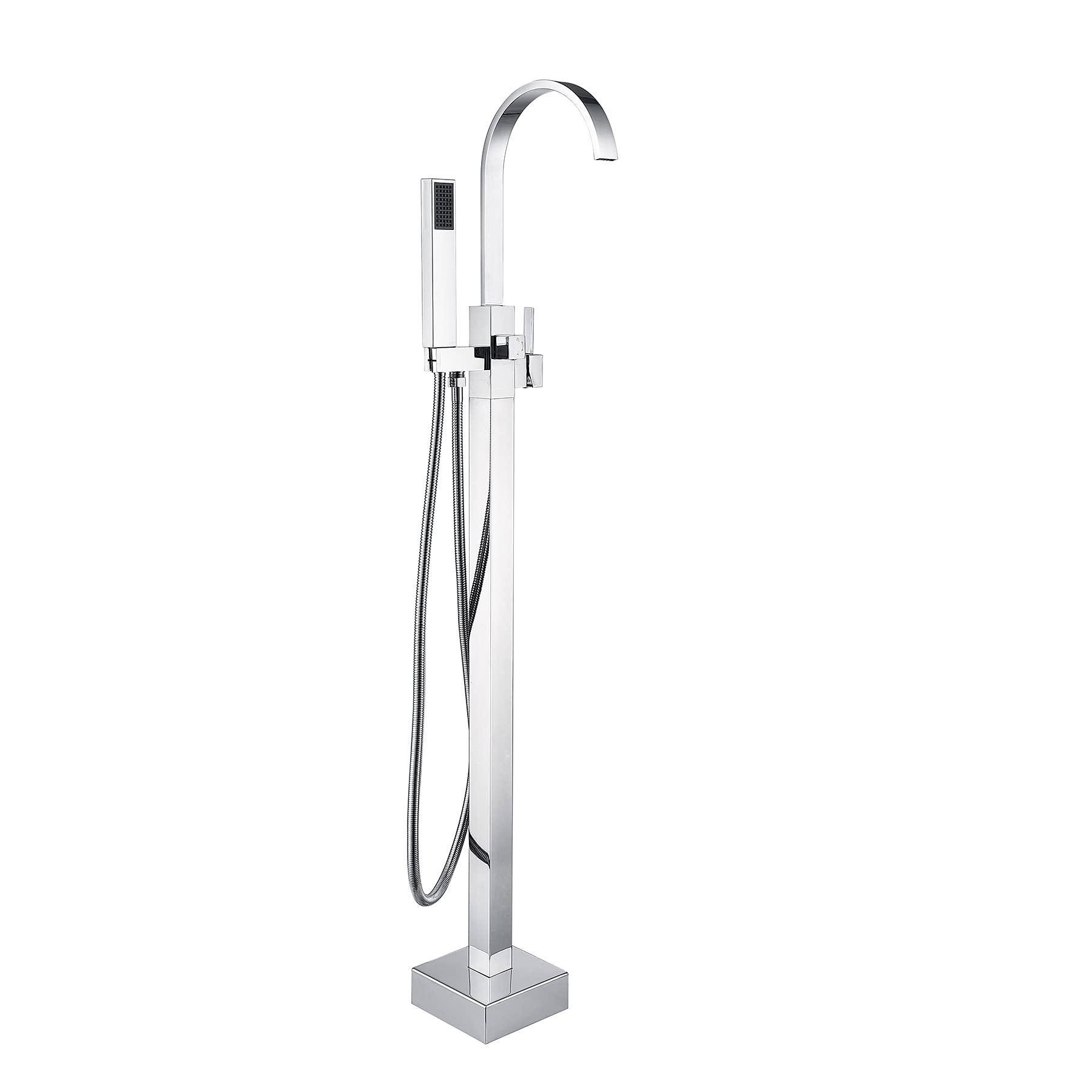 Freestanding Bathtub Faucet with Hand Shower