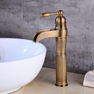 kitchen & bath fixtures taps faucet,europupc waterfall faucet bathroom heightening above counter basin faucet wash basin hot and cold water faucet mixer tap faucet