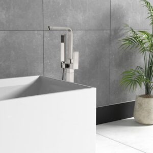 Freestanding Bathtub Faucet with Hand Shower