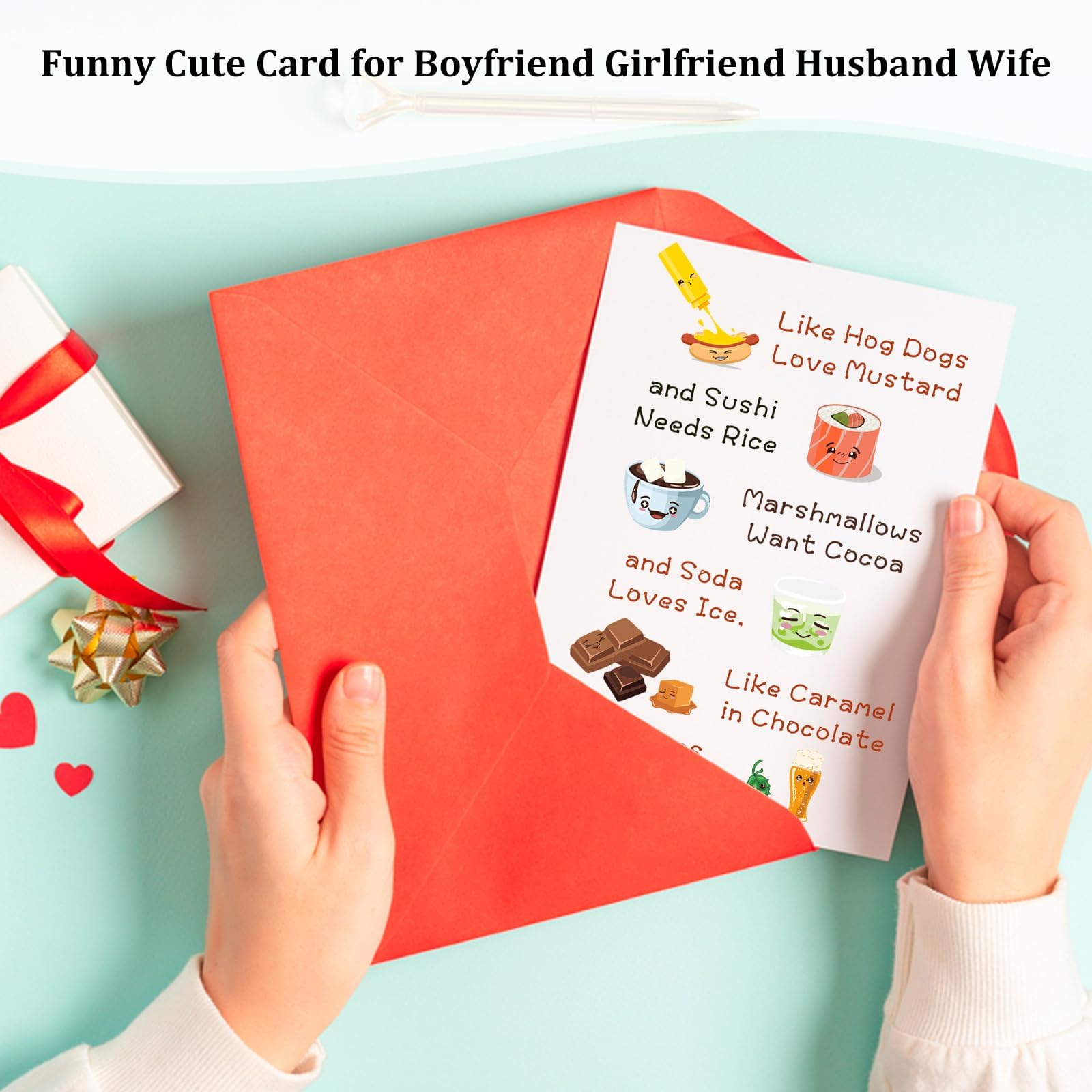 Funny Anniversary Card to Husband for Couple Wife Men Women 50th Wedding Anniversary Card Gifts Birthday Card Gifts for Boyfriend Husband Women Men Sisters Bridal Shower Gifts Card for Bride and Groom