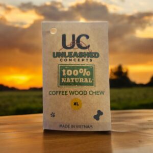 Unleashed Concepts Natural Coffee Wood chew for Dogs (Small)