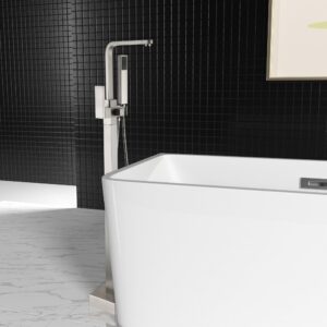 Freestanding Bathtub Faucet with Hand Shower