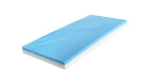 1 pc of bunk cooling gel memory foam mattress medium firm size 6" x 34" x 75"