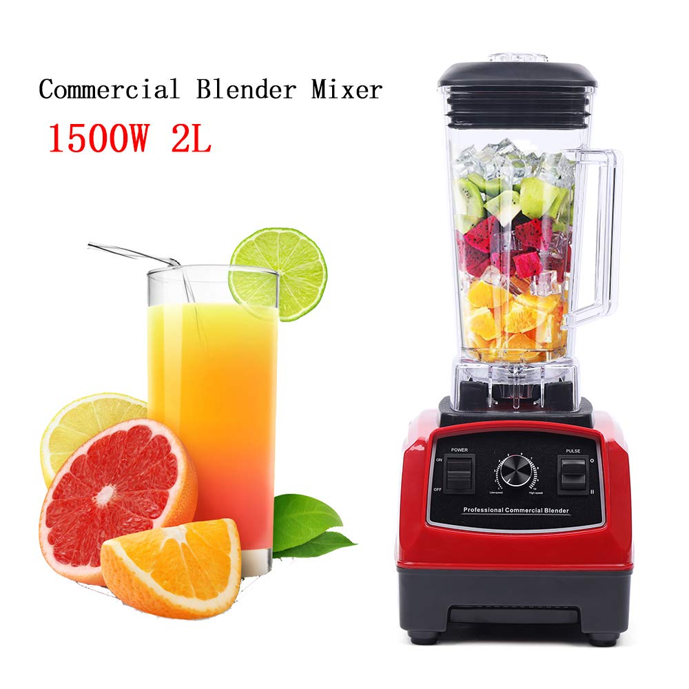 Smoothie Maker,110V Food Processor,1500W Food Prep Machine, 2L Frozen Blending, 27,000RPM Commercial Blender Mixer,YL-010 (Model：YL-010)