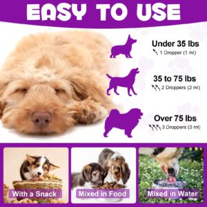 Melatonin for Dogs - Dog Melatonin - Dog Melatonin for Small Dogs - Cat Melatonin - Anxiety & Stress Relief - Promote Relaxation & Deep Sleep for Cat & Dog