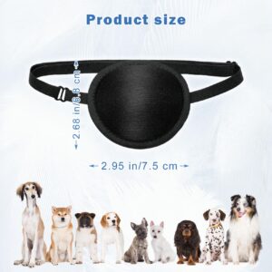 Dog Eye Patch Eye Patch Premium Dog Single Eyepatch Adjustable Soft Eyepatch Dogs Eye Covering for for Small Medium Large Dogs Cats Eye Injuries After Surgery Wounds