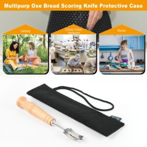 Beautyflier Bread Scoring Knife Protective Case, Storage Bag for Hand Crafted Bread Lame Scoring Knife, Dough Scoring Knife Protector Cover, Fits Camping, Kitchen, Culinary School (Case Only)