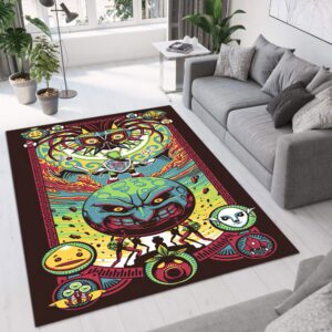 SHOUSE Legend of Zelda Rug, Gaming Carpet for Game Room, Kids Room Rug,Rugs for Living Room, Bedroom - Washable Rug, 8x10 Area Rugs - Home Decor Accent for Gaming Enthusiasts 1 (72 * 48 inches)