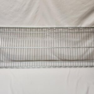 Generic SINGLE Wire Shelf 47.75"" x 18"" x 1"" 1/4 - for Industrial Heavy-Duty Wire Shelving Racks Dry Storage, Silver, 18496VB