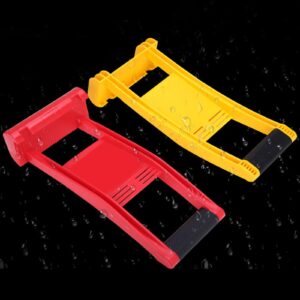 Leefasy Plywood Wood Panel Carrier, Wooden Board Lifter, Multifunction, Save Effort for Plywood, Drywall, Plasterboard, Yellow