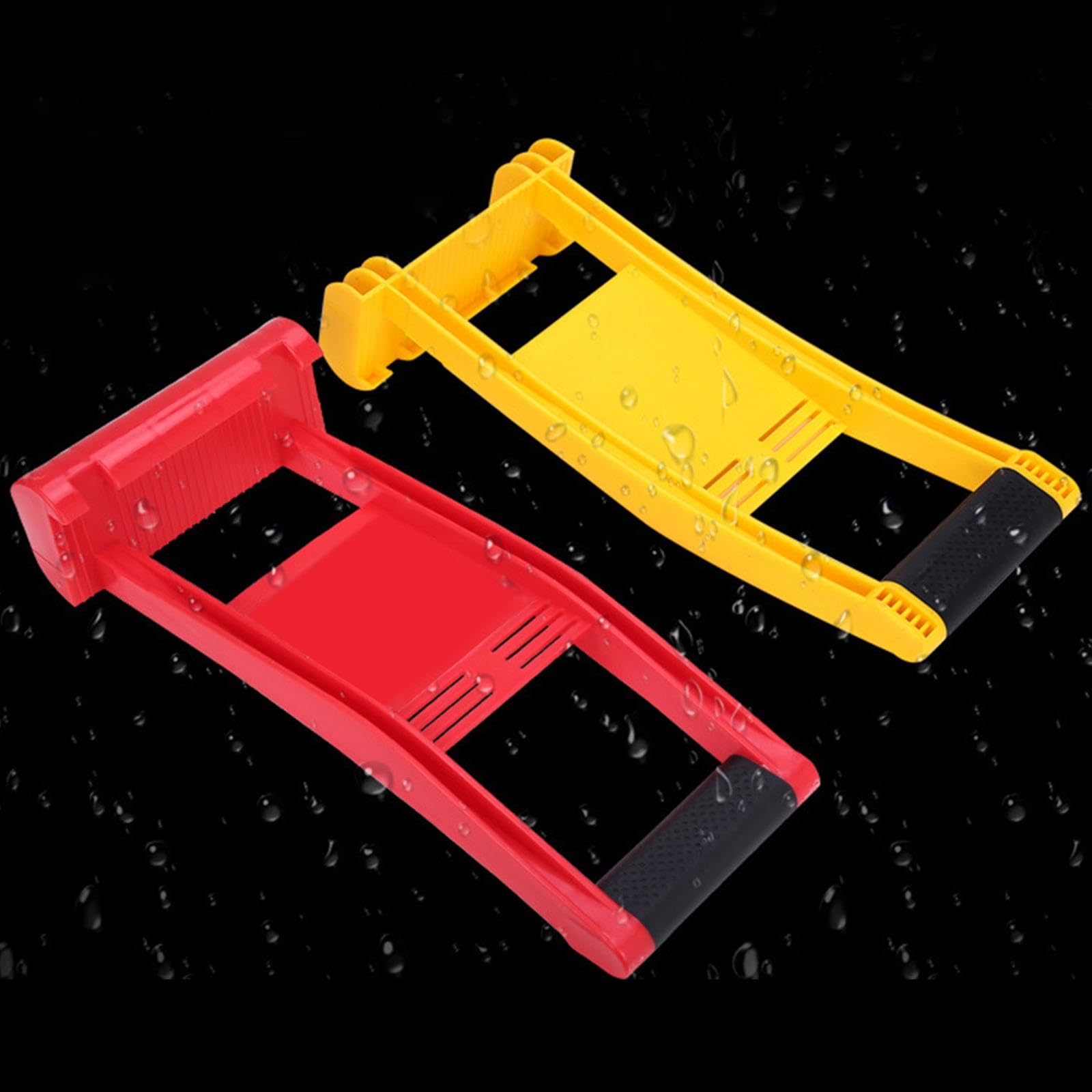 Leefasy Plywood Wood Panel Carrier, Wooden Board Lifter, Multifunction, Save Effort for Plywood, Drywall, Plasterboard, Yellow