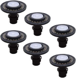 bennington 6 pack toilet relief flush valve repair kit replacement for sloan regal 3301036 a-36-a 4.5 gpf