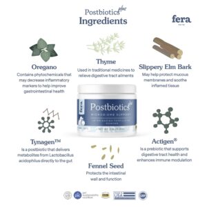 Fera Pets Probiotic & Postbiotic Bundle for Dogs & Cats – Organic Probiotics with 12 Strains, Prebiotics, Oregano, Thyme & Tynagen for Digestive and Immune Support – 60 Servings & 120 Servings