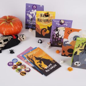 Linelglobal Halloween Treat Bag for Party Favor Kid Goodie Bag 24 Pack