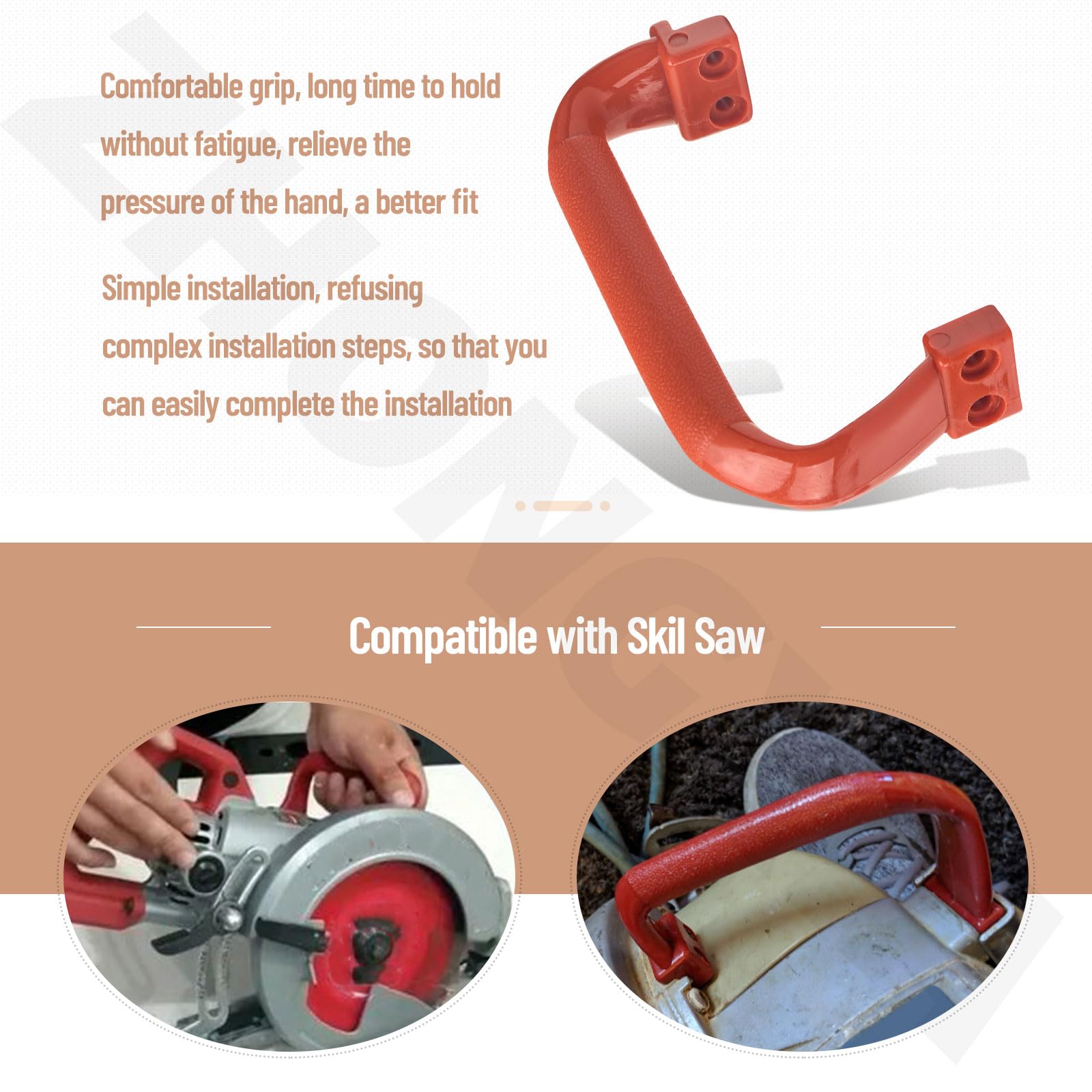 1619X01205 Worm Drive Saw Upper Top Handle Compatible with Skil Saw SHD77M MAG77-75