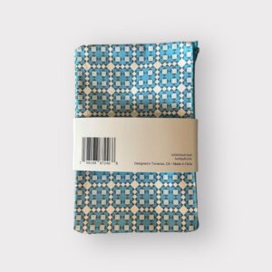 Built Quilt Quilt Patterned Pencil Pouches, Set of 5, Various Quilt Patterns, Printed Cotton Pouches, Make Up Pouches, Zippered Pouches, 8.27 in x 5.31 in (Quilt Jazz)