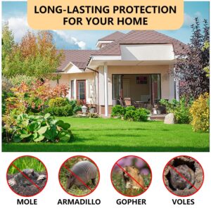 Mole Repellent,Gopher Repellent,Vole Repellent,Mole Repellent for lawns,Mole Trap, Mole Control, Keeps Moles and Voles Out of Gardens,(8balls)