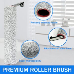 Brush Rollers and Filters Replacement Compatible with Dreame H14 Vacuum Cleaner- 2 Brush Rollers + 2 Vacuum Filters + 1 Cleaning Tool