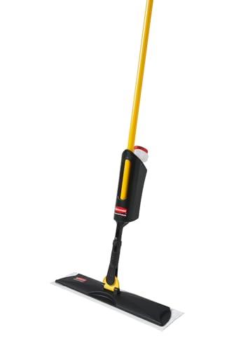 Rubbermaid Commercial Products Spray Mop Kit, Includes Mop + Pads, for All Floor Types/Hardwood/Vinyl/Tile