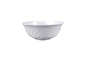 fse 5308tw swirl bowl, 48 oz., 8" dia., break-resistant, pack of 12