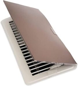 2 pack goventgo vent deflector for floor registers - register not included - opens & closes automatically (2 pack, size 2x10)