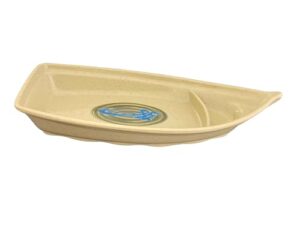 fse 8006j sushi boat, 54 oz., 16-1/4" x 7-1/8", break-resistant, pack of 12