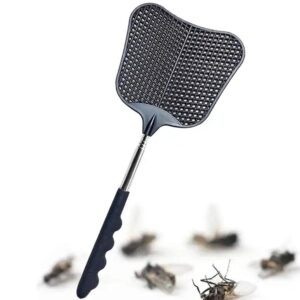 telescopic fly swatters,heavy duty plastic fly swatter,telescopic fly swatters indoor mosquito,flyswatter with stainless steel handle for outdoor rustic bug swatter flies,mosquitoes and bees