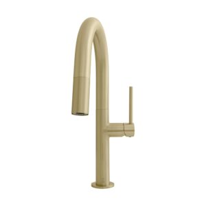 ZLINE Autograph Edition Voltaire Kitchen Faucet in Champagne Bronze (VLT-KF-CB)