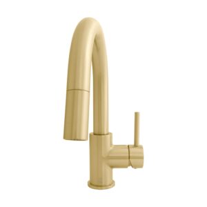 ZLINE Autograph Edition Dante Kitchen Faucet in Champagne Bronze (DNT-KF-CB)