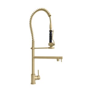 zline autograph edition van gogh kitchen faucet in champagne bronze (vng-kf-cb)