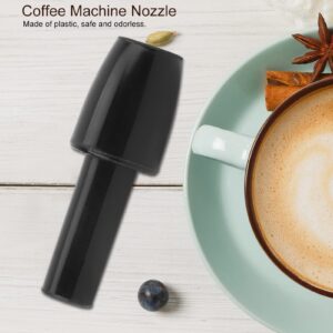 Atenalslbo 2 Pack Coffee Machine Nozzle, Coffee Machine Steam Nozzle, Plastic Coffee Machine Milk Foam Spout Espresso Machine Replacement Parts for Home Cafe Shop