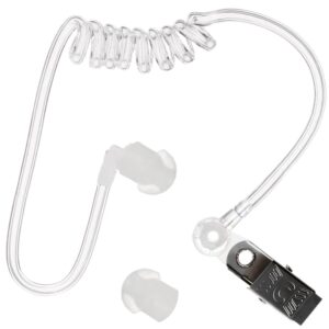 secret spy earpiece headphones for men in black costume -fbi secret agent cia security guard secret service cop costume accessories