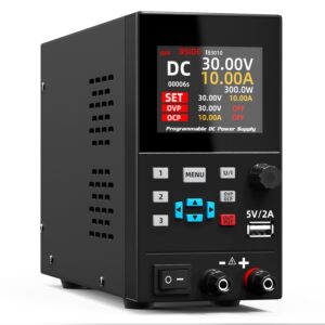 bside dc power supply programmable 30v 10a adjustable switching regulated lab power supply small variable bench power supply with encoder and usb dc output power supply