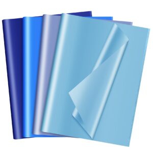 hlonon 100 sheets blue tissue paper bulk for gift bags, 20x12 inches tissue paper wrapping paper christmas weddings birthday showers arts craft party favor decoration