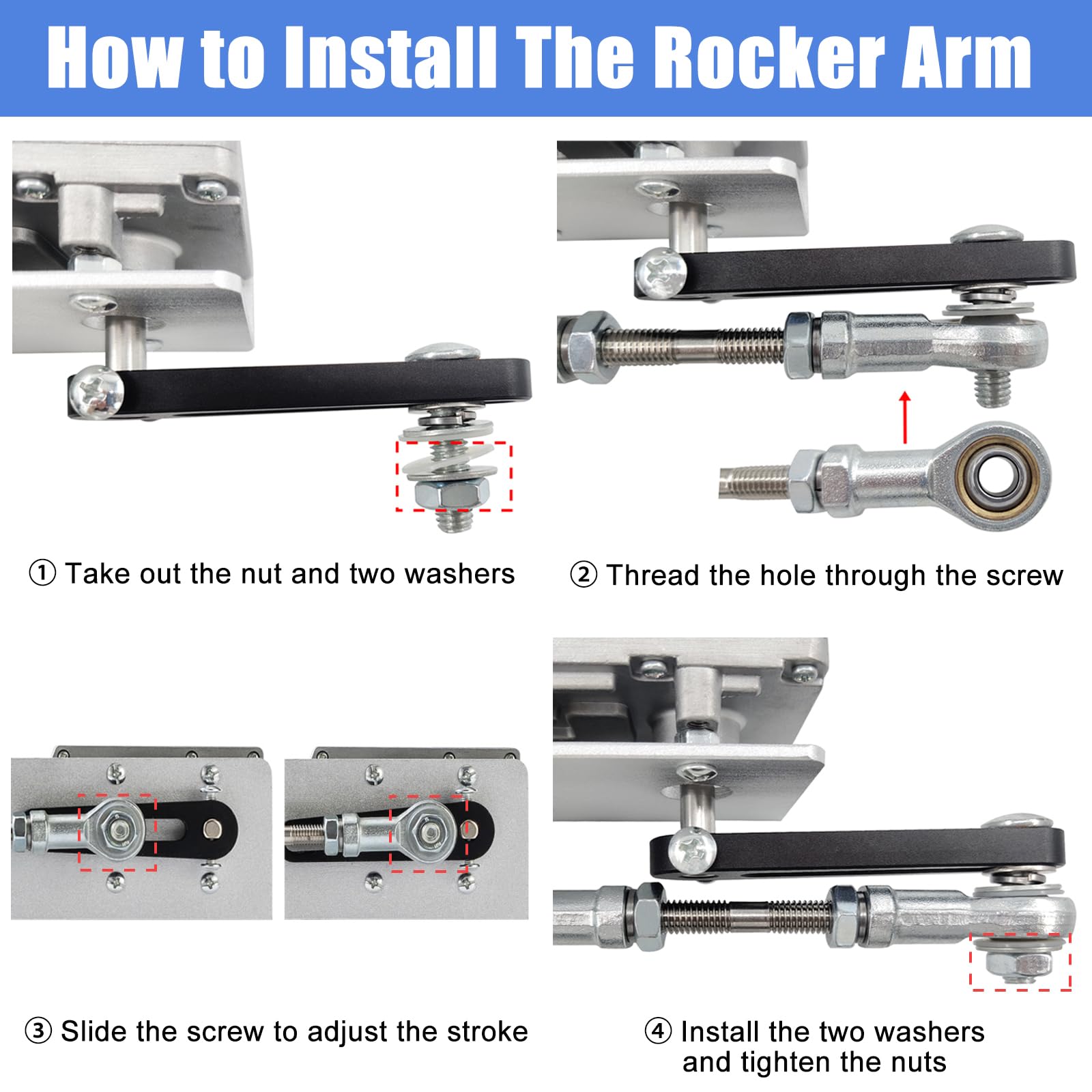 JQDML DIY Reciprocating Linear Actuator DC 1-24V Stroke 1.18"-6" Max Speed 160RPM Adjustable Telescopic Motor with Speed Controller(24V150MM160RPM)