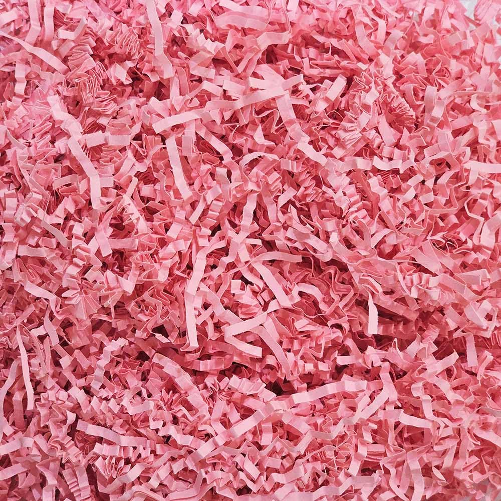 GoooodGift - 3 oz - Pink - Crinkle Cut Paper Shred Filler for Gift Wrapping, Gift Box Stuffing Birthdays, Basket Filling Mother's Day Christmas